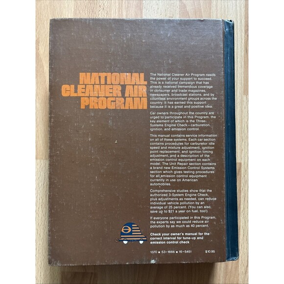 1966 67 68 69 70 71 72 1973 Chilton's Auto Repair Manual American Cars - Picture 2 of 6